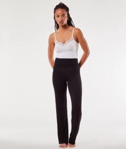 Pantalon Fluide Taille Haute -Chic Lingerie Soldes 642040905 6
