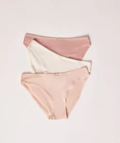 Lot De 3 Culottes En Coton Biologique