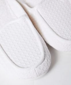 Chaussons Mules Maille Nid D'abeille -Chic Lingerie Soldes 646634201 b