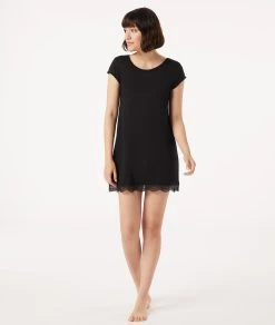 Chemise De Nuit Bas Dentelle -Chic Lingerie Soldes 648585305 6