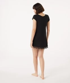 Chemise De Nuit Bas Dentelle -Chic Lingerie Soldes 648585305 a