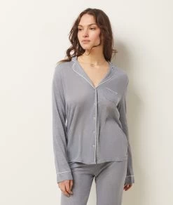 Chemise De Pyjama Unie -Chic Lingerie Soldes 651599525 6