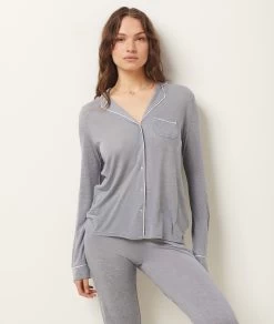 Chemise De Pyjama Unie -Chic Lingerie Soldes 651599525 b