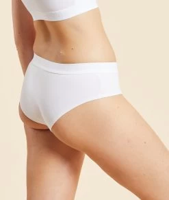 Shorty Uni En Coton Biologique -Chic Lingerie Soldes 651904501 b