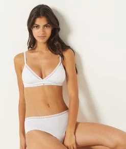 Triangle Sans Armatures, Pads Amovibles En Coton -Chic Lingerie Soldes 652107101 6