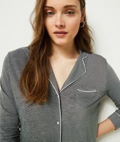 Chemise De Nuit à Manches Longues -Chic Lingerie Soldes 652460402 b