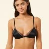 Triangle Sans Armatures En Soie Détails Tulle -Chic Lingerie Soldes 652771005 x