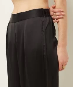 Pantalon De Pyjama Satiné -Chic Lingerie Soldes 652815805 b