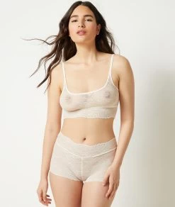 Shorty Boy Leg En Dentelle Extensible Et éco-responsable -Chic Lingerie Soldes 652821780 6