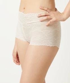 Shorty Boy Leg En Dentelle Extensible Et éco-responsable