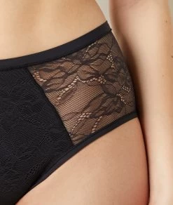 Flux Moyen - Culotte Taille Haute De Règles -Chic Lingerie Soldes 652889405 b