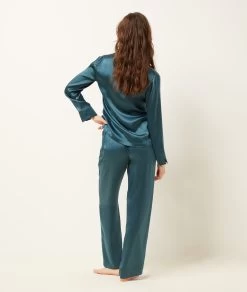Chemise De Pyjama En Soie 11 Chemise De Pyjama En Soie -Chic Lingerie Soldes 652963648 c