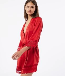 Déshabillé Détails Dentelle -Chic Lingerie Soldes 653109673 c