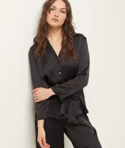 Chemise De Pyjama à Nouer -Chic Lingerie Soldes 653109805 6