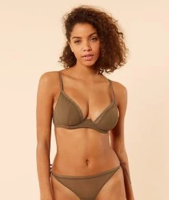 Soutien-gorge Sans Coques En Tulle -Chic Lingerie Soldes 653114644 b