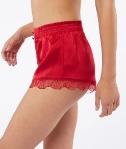 Short De Pyjama Bords En Tulle -Chic Lingerie Soldes 653199973 c