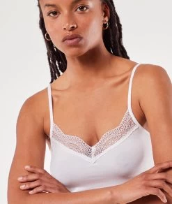 Top à Bretelles Décolleté Dentelle -Chic Lingerie Soldes 653450180 b