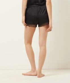 Short De Pyjama Détails Dentelle -Chic Lingerie Soldes 653508305 a