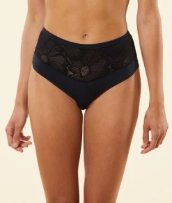 Culotte Midi Dentelle Florale