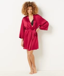 Déshabillé En Soie -Chic Lingerie Soldes 653665673 6