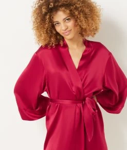 Déshabillé En Soie -Chic Lingerie Soldes 653665673 b