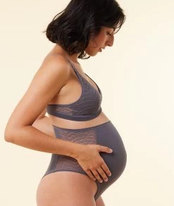 Soutien-gorge Triangle En Dentelle, Clips D'allaitement