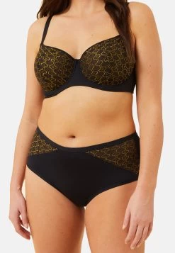 Soutien-gorge Sans Coques Tulle Brodé, Bonnet D-G -Chic Lingerie Soldes 653763316 x