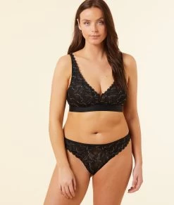 Tanga En Dentelle Irisé -Chic Lingerie Soldes 653763905 6