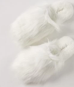 Chaussons Mules Fausse Fourrure -Chic Lingerie Soldes 653796001 c