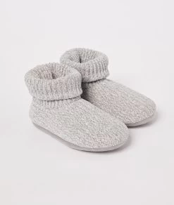 Chaussons Bottines En Grosse Maille -Chic Lingerie Soldes 653799503 6
