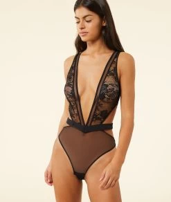 Body En Dentelle Française 10 Body En Dentelle Française -Chic Lingerie Soldes 653801505 6