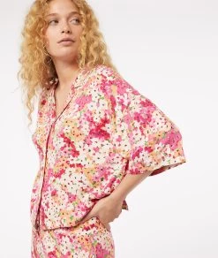 Chemise De Pyjama Imprimée -Chic Lingerie Soldes 653806490 c