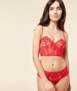 Bustier Sans Armatures Bretelles Amovibles -Chic Lingerie Soldes 653815173 6