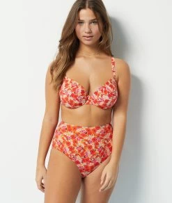 Culotte Bikini Taille Haute Effet Ventre Plat Bas De Maillot -Chic Lingerie Soldes 653881390 6