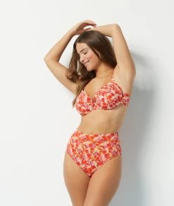 Culotte Bikini Taille Haute Effet Ventre Plat Bas De Maillot -Chic Lingerie Soldes 653881390 b