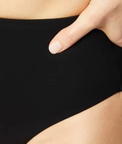 Culotte Brésilien Taille Haute Effet Ventre Plat Bas De Maillot -Chic Lingerie Soldes 653889605 b