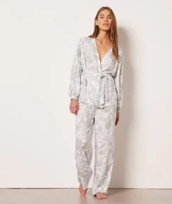 Pantalon De Pyjama Taille Haute 11 Pantalon De Pyjama Taille Haute -Chic Lingerie Soldes 653889939 c