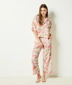 Chemise De Pyjama Imprimé -Chic Lingerie Soldes 653894639 6