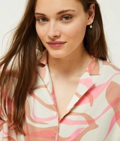 Chemise De Pyjama Imprimé -Chic Lingerie Soldes 653894639 b