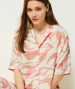 Chemise De Pyjama Imprimé -Chic Lingerie Soldes 653894639 c