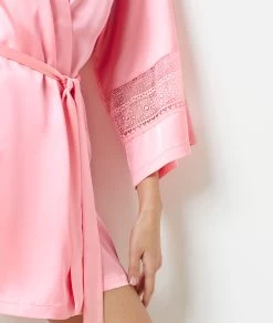 Déshabillé Satiné -Chic Lingerie Soldes 653895071 b