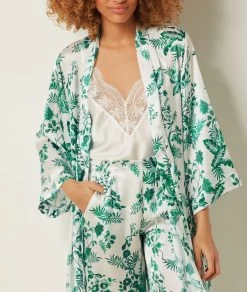 Déshabillé Fleuri -Chic Lingerie Soldes 653895546 c