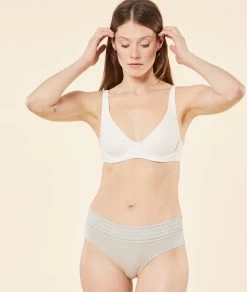 Shorty En Modal Détails Dentelle -Chic Lingerie Soldes 653924840 6