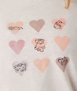 T-shirt Manches Longues Imprimé -Chic Lingerie Soldes 653934883 b