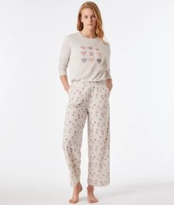 T-shirt Manches Longues Imprimé -Chic Lingerie Soldes 653934883 c