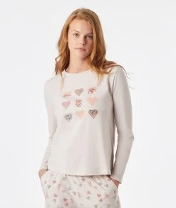 T-shirt Manches Longues Imprimé