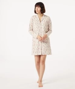 Chemise De Nuit à Boutonner -Chic Lingerie Soldes 653937583 6