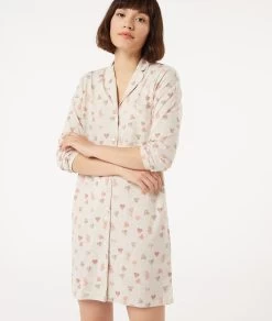 Chemise De Nuit à Boutonner -Chic Lingerie Soldes 653937583 c