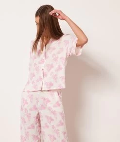 Chemise De Pyjama Imprimée -Chic Lingerie Soldes 653949280 c