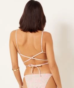 Triangle Fleuri Haut De Maillot 11 Triangle Fleuri Haut De Maillot -Chic Lingerie Soldes 654035806 a